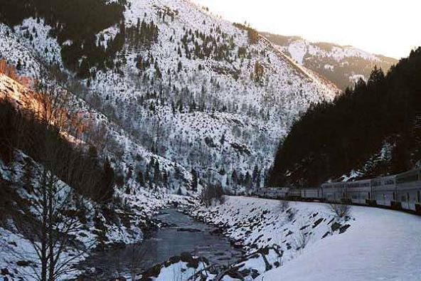 Amtrak in the Rockies